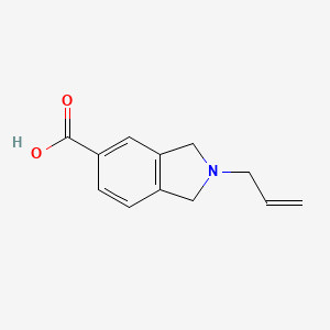 2-(prop-2-en-1-yl)-2,3-dihydro-1H-isoindole-5-carboxylic acid