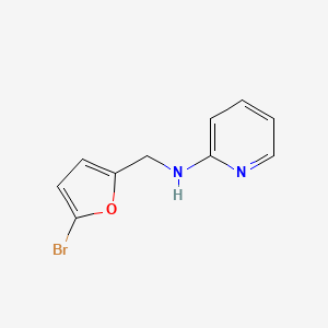 N-((5-Bromofuran-2-yl)methyl)pyridin-2-amine