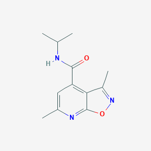 n-Isopropyl-3,6-dimethylisoxazolo[5,4-b]pyridine-4-carboxamide