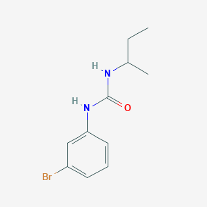 molecular formula C11H15BrN2O B14897618 1-(3-Bromophenyl)-3-(sec-butyl)urea 