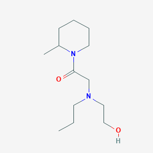 molecular formula C13H26N2O2 B14897623 2-((2-Hydroxyethyl)(propyl)amino)-1-(2-methylpiperidin-1-yl)ethan-1-one 