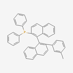 Diphenyl(2'-(m-tolyl)-[1,1'-binaphthalen]-2-yl)phosphane