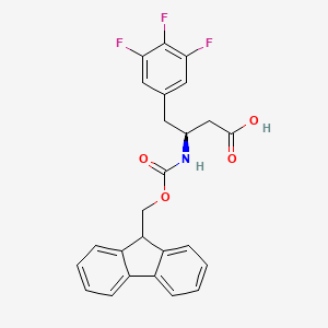 molecular formula C25H20F3NO4 B14897655 Fmoc-(R)-3-Amino-4-(3,4,5-Trifluorophenyl)-butyric acid 