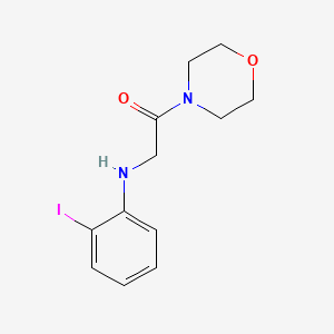 2-((2-Iodophenyl)amino)-1-morpholinoethan-1-one