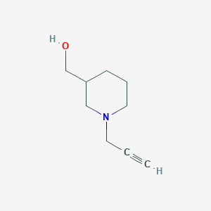 molecular formula C9H15NO B14897876 (1-(Prop-2-yn-1-yl)piperidin-3-yl)methanol 