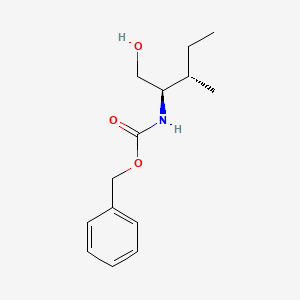 molecular formula C14H21NO3 B14897885 Benzyl ((2R,3S)-1-hydroxy-3-methylpentan-2-yl)carbamate 