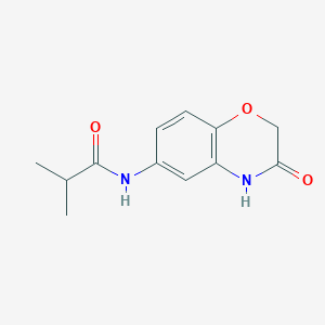 n-(3-Oxo-3,4-dihydro-2h-benzo[b][1,4]oxazin-6-yl)isobutyramide