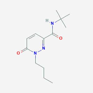 1-butyl-N-tert-butyl-6-oxo-1,6-dihydropyridazine-3-carboxamide