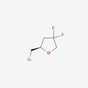 (R)-2-(Bromomethyl)-4,4-difluorotetrahydrofuran