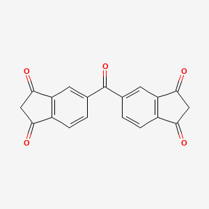 molecular formula C19H10O5 B14898148 5,5'-Carbonylbis(1H-indene-1,3(2H)-dione) 