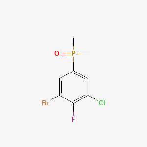 (3-Bromo-5-chloro-4-fluorophenyl)dimethylphosphine oxide