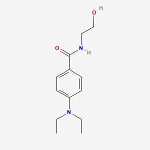 molecular formula C13H20N2O2 B14898437 4-(diethylamino)-N-(2-hydroxyethyl)benzamide 