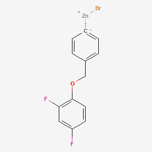 4-[(2',4'-Difluorophenoxy)methyl]phenylZinc bromide