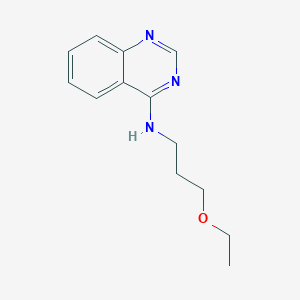 molecular formula C13H17N3O B14898554 N-(3-ethoxypropyl)quinazolin-4-amine 