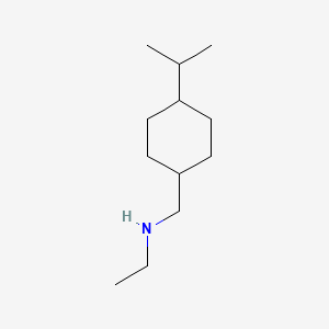 molecular formula C12H25N B1489857 乙基({[4-(丙-2-基)环己基]甲基})胺 CAS No. 1496718-23-0