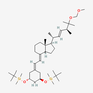 (((1R,3R)-5-(2-((1R,3AS,7aR,E)-1-((2R,5S,E)-6-(methoxymethoxy)-5,6-dimethylhept-3-en-2-yl)-7a-methyloctahydro-4H-inden-4-ylidene)ethylidene)cyclohexane-1,3-diyl)bis(oxy))bis(tert-butyldimethylsilane)