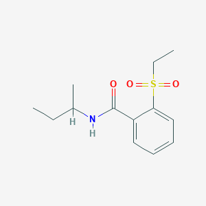 molecular formula C13H19NO3S B14898625 n-(Sec-butyl)-2-(ethylsulfonyl)benzamide 