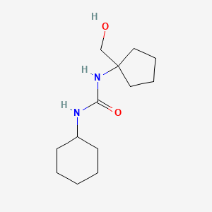 1-Cyclohexyl-3-(1-(hydroxymethyl)cyclopentyl)urea