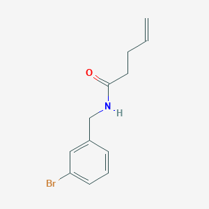 n-(3-Bromobenzyl)pent-4-enamide