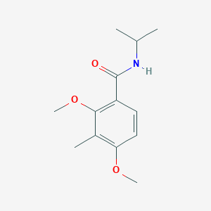 molecular formula C13H19NO3 B1489865 N-异丙基-2,4-二甲氧基-3-甲基苯甲酰胺 CAS No. 1293991-80-6