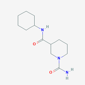 N3-cyclohexylpiperidine-1,3-dicarboxamide