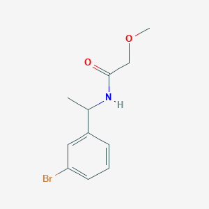 n-(1-(3-Bromophenyl)ethyl)-2-methoxyacetamide