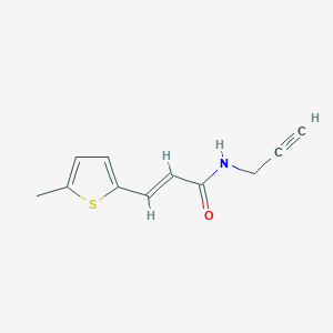 3-(5-Methylthiophen-2-yl)-N-(prop-2-yn-1-yl)acrylamide