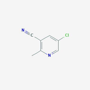 molecular formula C7H5ClN2 B1489877 5-Chloro-2-methylnicotinonitrile CAS No. 1256819-16-5