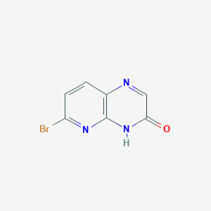 6-Bromopyrido[2,3-b]pyrazin-3(4H)-one