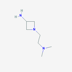 1-(2-(Dimethylamino)ethyl)azetidin-3-amine