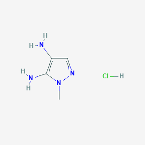 1-methyl-1H-pyrazole-4,5-diamine hydrochloride