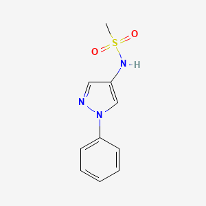 n-(1-Phenyl-1h-pyrazol-4-yl)methanesulfonamide