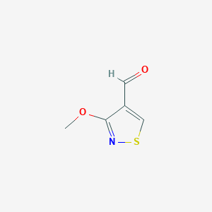 3-Methoxy-1,2-thiazole-4-carbaldehyde