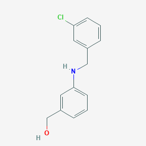 (3-((3-Chlorobenzyl)amino)phenyl)methanol