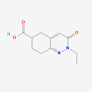 2-Ethyl-3-oxo-2,3,5,6,7,8-hexahydro-cinnoline-6-carboxylic acid