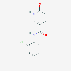 N-(2-chloro-4-methylphenyl)-6-oxo-1,6-dihydropyridine-3-carboxamide