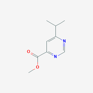 Methyl 6-(propan-2-yl)pyrimidine-4-carboxylate