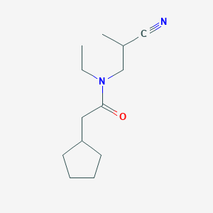 N-(2-cyanopropyl)-2-cyclopentyl-N-ethylacetamide