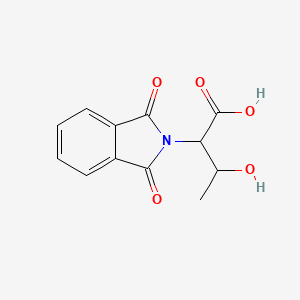 molecular formula C12H11NO5 B14899262 2-(1,3-Dioxoisoindolin-2-yl)-3-hydroxybutanoic acid 