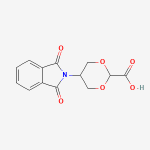 trans-5-(1,3-Dioxoisoindolin-2-yl)-1,3-dioxane-2-carboxylic acid