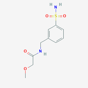 2-Methoxy-N-(3-sulfamoylbenzyl)acetamide