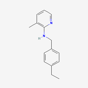 molecular formula C15H18N2 B14899405 n-(4-Ethylbenzyl)-3-methylpyridin-2-amine 