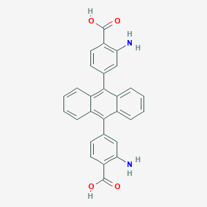 4,4'-(Anthracene-9,10-diyl)bis(2-aminobenzoicacid)