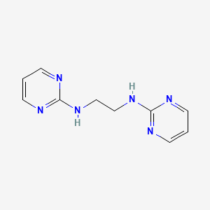 molecular formula C10H12N6 B14899438 N,N'-Di-pyrimidin-2-yl-ethane-1,2-diamine 