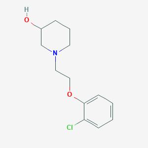 1-(2-(2-Chlorophenoxy)ethyl)piperidin-3-ol