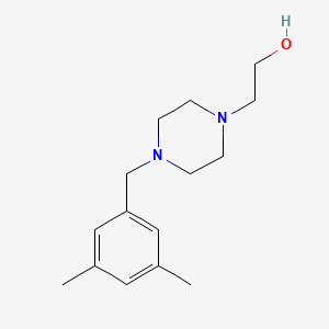 2-(4-(3,5-Dimethylbenzyl)piperazin-1-yl)ethan-1-ol