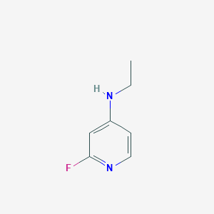 molecular formula C7H9FN2 B1489947 N-ethyl-2-fluoropyridin-4-amine CAS No. 1566343-98-3