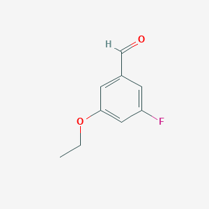 molecular formula C9H9FO2 B1489949 3-Ethoxy-5-fluorobenzaldehyde CAS No. 1378670-41-7