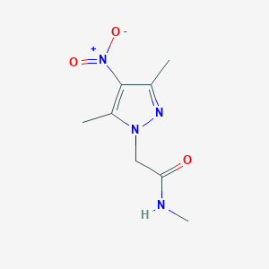 2-(3,5-dimethyl-4-nitro-1H-pyrazol-1-yl)-N-methylacetamide