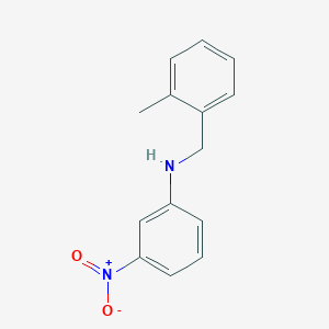 molecular formula C14H14N2O2 B14899577 N-(2-methylbenzyl)-3-nitroaniline 